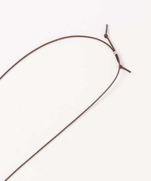 チチカカ（チチカカ）の「糸巻ウッドコードネックレス（ネックレス・レディース・パープル/グリーン/ブルー・FREE）」の13枚目の写真