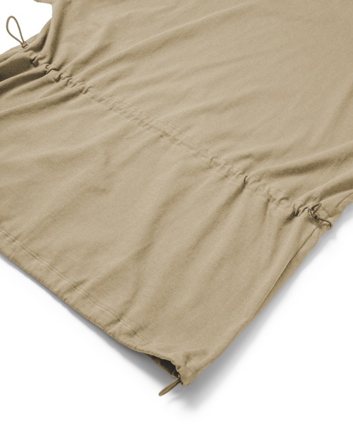 Sandinista(サンディニスタ)の「Elastic L-S Tee / ゴム紐入り長袖Tシャツ(Tシャツ/カットソー・メンズ・ベージュ系その他/ナチュラル/ブラック/チャコール・SMALL/LARGE/MEDIUM)」の10枚目の写真
