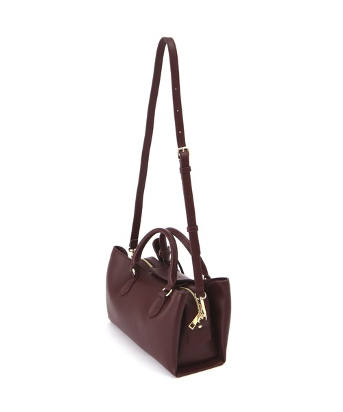 NATURAL BEAUTY BASIC（ナチュラルビューティーベーシック）の「◇【【美人百花・Oggi掲載】サイドアップミニショルダーバッグ（ショルダーバッグ・レディース・グレイッシュベージュ/ブラック/ワイン/レッド系その他・ﾌﾘ-）」の11枚目の写真