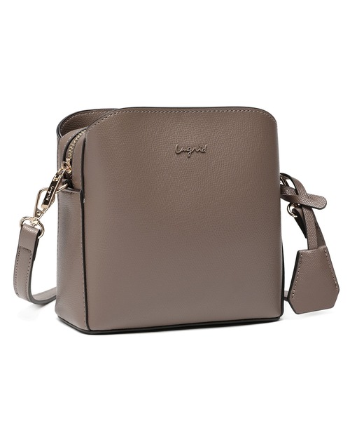 Ungrid(アングリッド)の「【Ungrid/アングリッド】カラーロゴ金具 キーハウス付きアオリポケットショルダーバッグ(ショルダーバッグ・レディース・アイボリー/ブルーグレー/グレイッシュベージュ/ワイン/ブラック/ネイビー/グレー・FREE)」の19枚目の写真