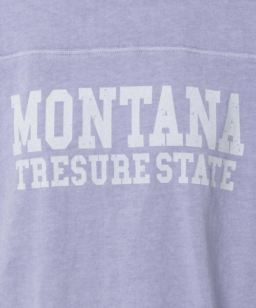 niko and...（ニコアンド）の「アソートピグメントBIGプルオーバー（Tシャツ/カットソー・レディース・パープル/チャコール/ブラウン/ベージュ・MEDIUM/LARGE）」の7枚目の写真