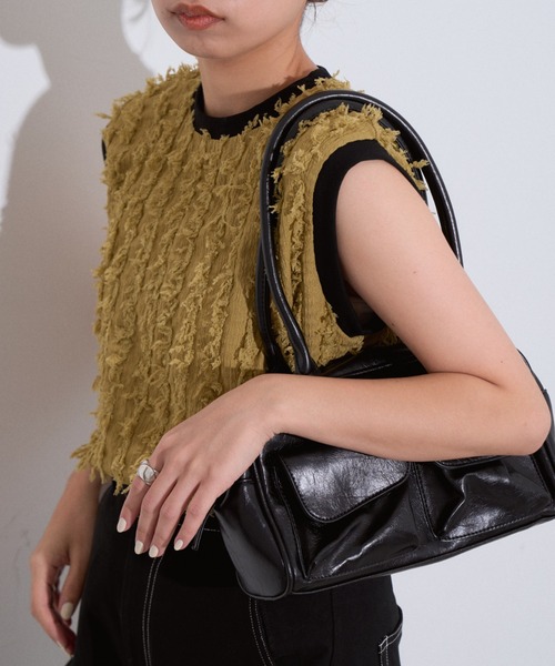 Eclat one（エクラワン）の「【Eclat one】フリンジ ジャガード