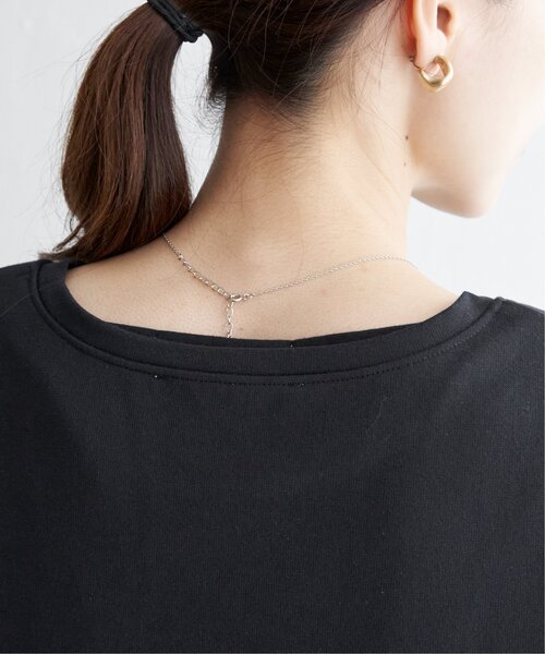 ikka(イッカ)の「【親子コーデ】裾レイヤードプルオーバー(Tシャツ/カットソー・レディース・ブラック/ブラウン/ライトグレー/ブルー・M/S/L)」の10枚目の写真