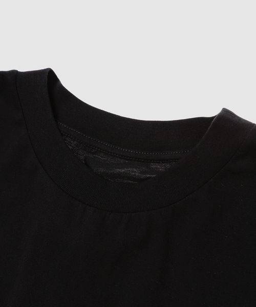 MM6 Maison Margiela(エムエムシックス メゾン マルジェラ)の「T-SHIRT(Tシャツ/カットソー・レディース・ブラック・M/L)」の4枚目の写真
