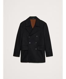 美品　バナナリパブリック　イタリアンメルトンコクーンコート Banana Republic（バナナリパブリック）の「イタリアンメルトン