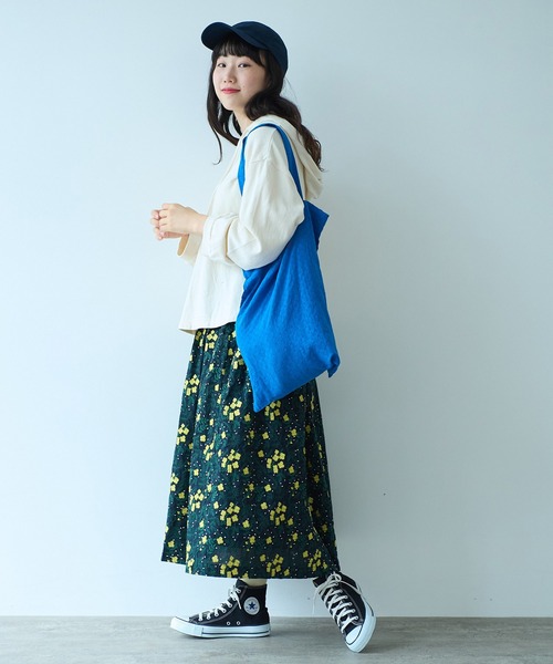 bulle de savon(ビュルデサボン)の「ZIGZAGニット パーカー(パーカー・レディース・アイボリー/ネイビー・FREE)」の11枚目の写真