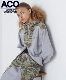 AVIREX | 《CROSSOVER》RIPSTOP COMBI PARKA/リップストップコンビパーカー クロスオーバー(パーカー)