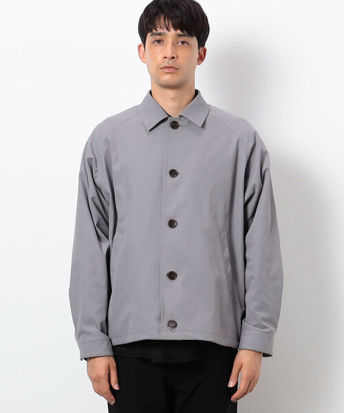 COMME CA COMMUNE(コムサコミューン)の「【SORONA】 ステンカラー ショートブルゾン(ブルゾン・メンズ・ブラック/グレー・LARGE/MEDIUM)」の11枚目の写真