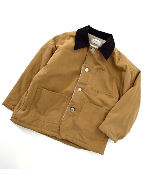 新作︎ フォブ　FOV　カバーオールジャケット FOV⁄フォブ⁄こども服⁄キッズ⁄親子⁄カジュアル セール