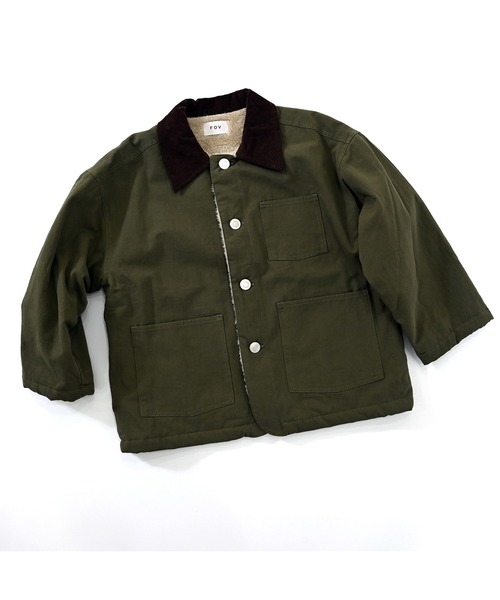 新作︎ フォブ　FOV　カバーオールジャケット FOV⁄フォブ⁄こども服⁄キッズ⁄親子⁄カジュアル セール