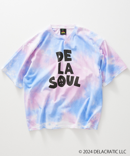 JOURNAL STANDARD relume（ジャーナルスタンダード　レリューム）の「De La Soul / デ・ラ・ソウル 別注 プリントTシャツ（Tシャツ/カットソー・メンズ・ブルー系その他/ホワイト系その他/ホワイト×ホワイト/ブラック/ホワイト・MEDIUM/LARGE）」の8枚目の写真