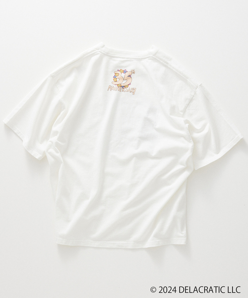 JOURNAL STANDARD relume（ジャーナルスタンダード　レリューム）の「De La Soul / デ・ラ・ソウル 別注 プリントTシャツ（Tシャツ/カットソー・メンズ・ブルー系その他/ホワイト系その他/ホワイト×ホワイト/ブラック/ホワイト・MEDIUM/LARGE）」の15枚目の写真