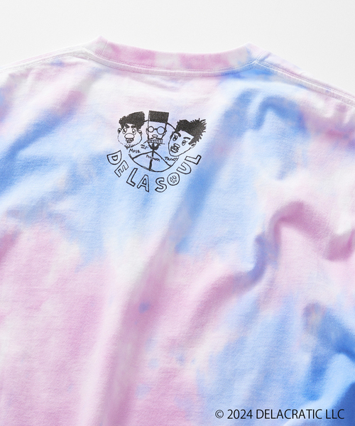 JOURNAL STANDARD relume（ジャーナルスタンダード　レリューム）の「De La Soul / デ・ラ・ソウル 別注 プリントTシャツ（Tシャツ/カットソー・メンズ・ブルー系その他/ホワイト系その他/ホワイト×ホワイト/ブラック/ホワイト・MEDIUM/LARGE）」の20枚目の写真