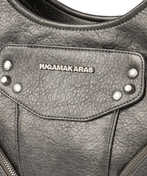 IUGAMAKARAS】Studded Shoulder Bag / 【イウガマカラス