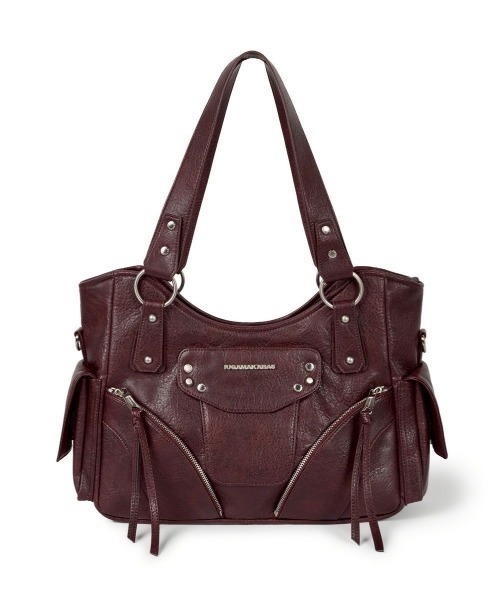 IUGAMAKARAS】Studded Shoulder Bag / 【イウガマカラス