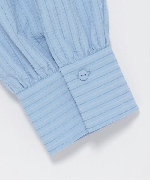 LOVETOXIC（ラブトキシック）の「ビスチェ付長袖シャツ（Tシャツ/カットソー・キッズ・オフホワイト/ブルー/ブラック・S/M/L）」の12枚目の写真