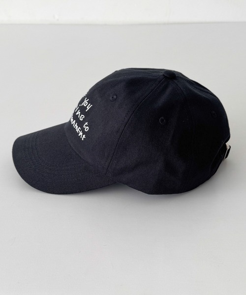 CANAL JEAN(キャナルジーン)の「Lakey Park LiVE LiKEロゴCAP(キャップ・レディース・ネイビー・ONE SIZE)」の3枚目の写真
