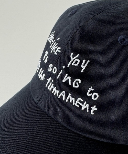 CANAL JEAN(キャナルジーン)の「Lakey Park LiVE LiKEロゴCAP(キャップ・レディース・ネイビー・ONE SIZE)」の5枚目の写真