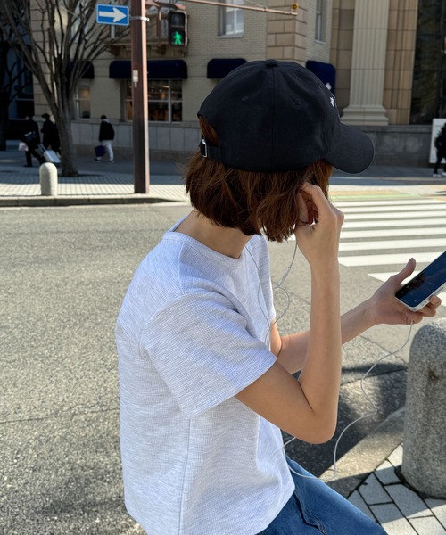 CANAL JEAN(キャナルジーン)の「Lakey Park LiVE LiKEロゴCAP(キャップ・レディース・ネイビー・ONE SIZE)」の6枚目の写真