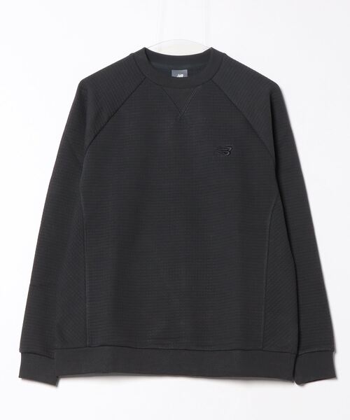 NEW BALANCE（ニューバランス）の「【別注】ニューバランス New Balance THE CITY ダブルフェイスクルー 限定コラボ（スウェット・メンズ・ダークグレー/グレー/キャメル・S/M/L/LL）」の3枚目の写真