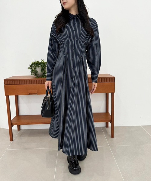 極美品⭐︎ INFINE 大きいサイズ 15号 ワンピースセットアップ　紺 942140_db06.jpg?20220614165224