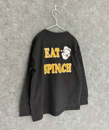 POPEYE（ポパイ）の「POPEYE　ポパイ　オーバーサイズ　長袖Tシャツ（Tシャツ/カットソー・キッズ）」