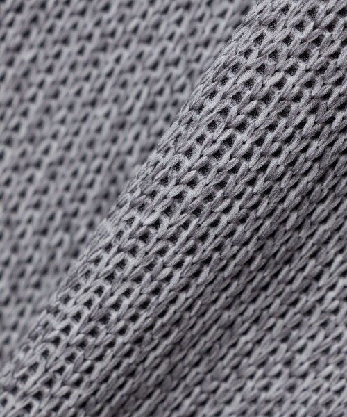 SHIPS（シップス）の「SHIPS:〈手洗い可能〉ドライバーズ ニット ジップ カーディガン（ブルゾン・メンズ・グレー/ネイビー/ライトグレー/ダークグレー・SMALL/MEDIUM/LARGE/X-LARGE）」の7枚目の写真