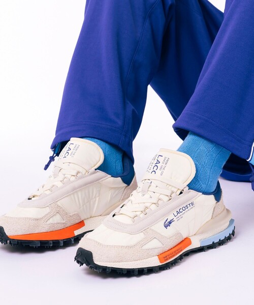 LACOSTE(ラコステ)の「エッセンシャルケーブルニットソックス(ソックス/靴下・メンズ・ライトブルー/ダークネイビー/グリーン/パープル/アイボリー・27.0cm)」の18枚目の写真