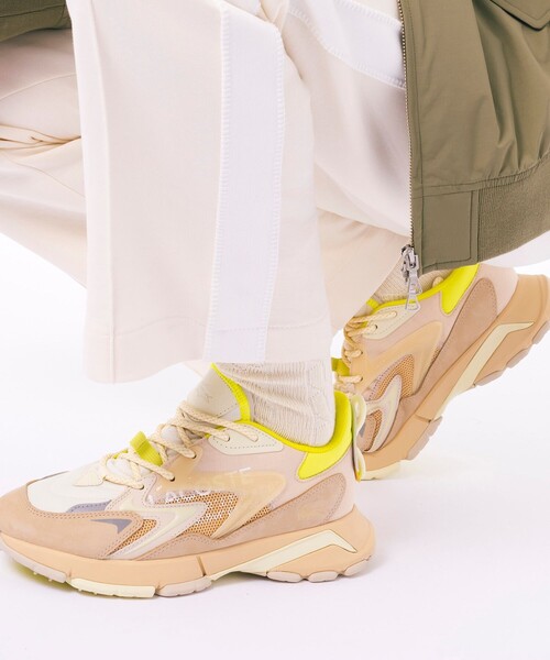 LACOSTE(ラコステ)の「エッセンシャルケーブルニットソックス(ソックス/靴下・メンズ・ライトブルー/ダークネイビー/グリーン/パープル/アイボリー・27.0cm)」の21枚目の写真