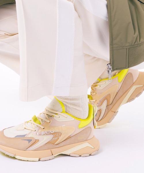 LACOSTE(ラコステ)の「エッセンシャルケーブルニットソックス(ソックス/靴下・メンズ・ライトブルー/ダークネイビー/グリーン/パープル/アイボリー・27.0cm)」の7枚目の写真