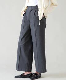 【新品】サイドボタン二枚重ねワイドパンツ　男女兼用　ブラック　C346 新品】サイドボタン二枚重ねワイドパンツ 男女兼用 ブラック