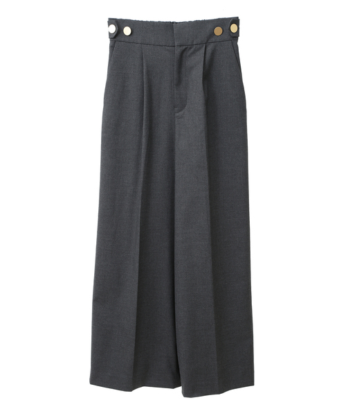 Tiara(ティアラ)の「サイドボタンワイドパンツ(その他パンツ・レディース・ベージュ/杢グレー・2/3)」の18枚目の写真