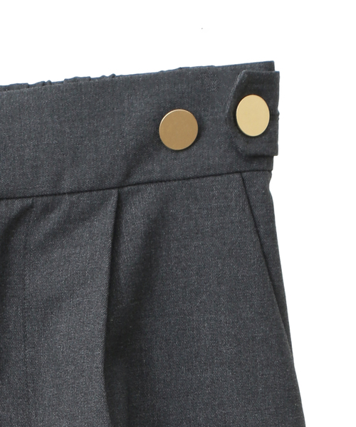 Tiara(ティアラ)の「サイドボタンワイドパンツ(その他パンツ・レディース・ベージュ/杢グレー・2/3)」の21枚目の写真