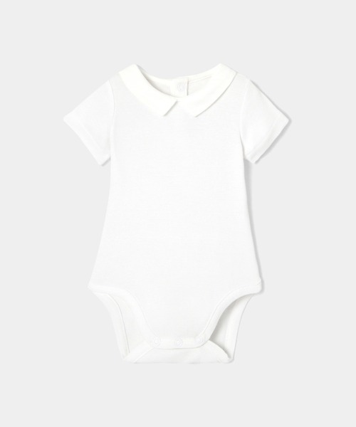 襟付き半袖ボディスーツ（その他ベビー用品）｜jacadi（ジャカディ）