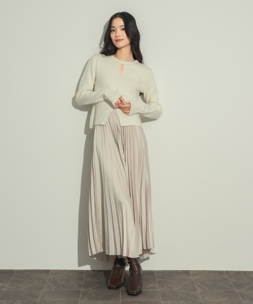 NEUNA(ヌナ)の「カットラインデザインショートブーツ(ブーツ・レディース・ブラウン/ブラック/アイボリー・38/39/36)」の22枚目の写真