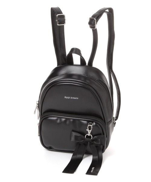 セール】リボンチャーム付きミニリュック（バックパック/リュック