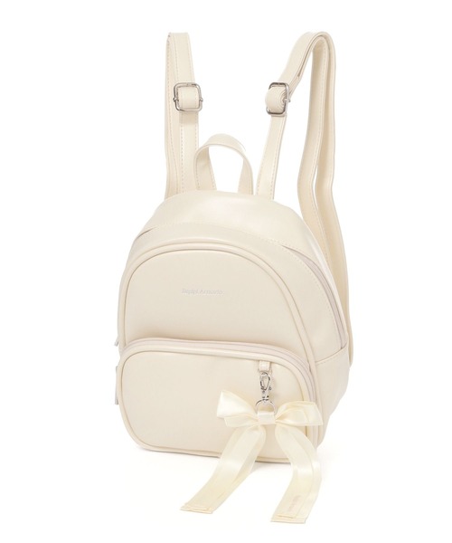 セール】リボンチャーム付きミニリュック（バックパック/リュック