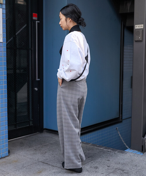 FREAK'S STORE（フリークスストア）の「サスペンダー付き Grampsパンツ/グランプスパンツ／スラックス（スラックス・レディース・キャメル/グレー/ネイビー/ブラウン・SMALL/MEDIUM）」の5枚目の写真