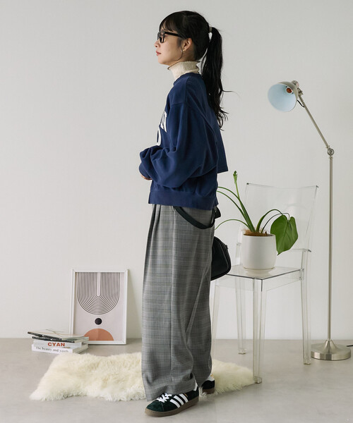 FREAK'S STORE（フリークスストア）の「サスペンダー付き Grampsパンツ/グランプスパンツ／スラックス（スラックス・レディース・キャメル/グレー/ネイビー/ブラウン・SMALL/MEDIUM）」の11枚目の写真