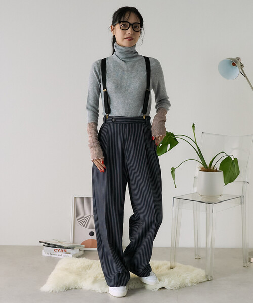 アーツアンドサイエンス　グランパパンツ FREAK'S STORE（フリークスストア）の「サスペンダー付き Grampsパンツ