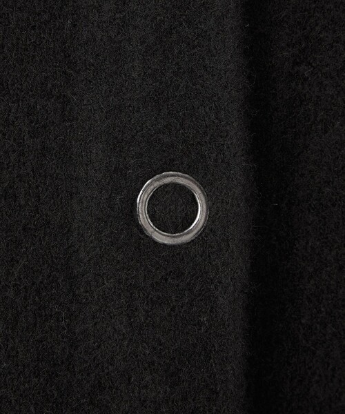 CITEN（シテン）の「＜CITEN＞ノーカラーニットコート（カーディガン/ボレロ・レディース・グレー/ブラック/ライトグレー/ダークグレー/ライム・S/M）」の19枚目の写真