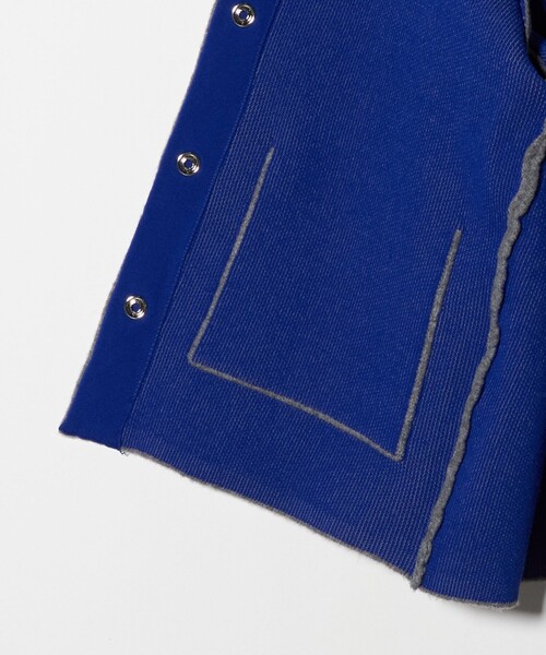 CITEN（シテン）の「＜CITEN＞ノーカラーニットコート（カーディガン/ボレロ・レディース・グレー/ブラック/ライトグレー/ダークグレー/ライム・S/M）」の12枚目の写真