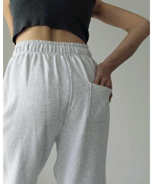 anuke(アンヌーク)の「anuke Drawstring Sweat Pants 62420709(スウェットパンツ・レディース・グレー・36/38)」の4枚目の写真