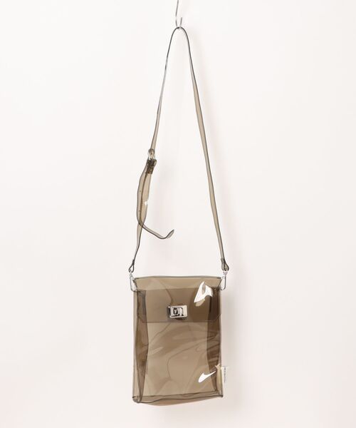 FRUIT OF THE LOOM(フルーツオブザルーム)の「【FRUIT OF THE LOOM】VINYL SHOULDER BAG/PVCショルダーバッグ/ステッカーシール付(ショルダーバッグ・レディース・ブラウン/ブラック/ミント/オレンジ・FREE)」の3枚目の写真