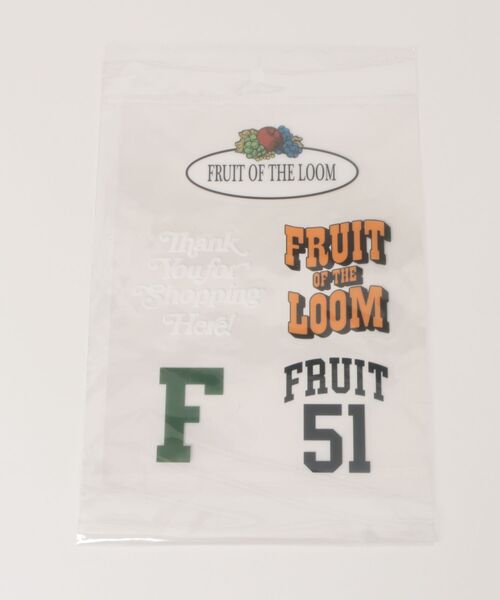 FRUIT OF THE LOOM(フルーツオブザルーム)の「【FRUIT OF THE LOOM】VINYL SHOULDER BAG/PVCショルダーバッグ/ステッカーシール付(ショルダーバッグ・レディース・ブラウン/ブラック/ミント/オレンジ・FREE)」の8枚目の写真
