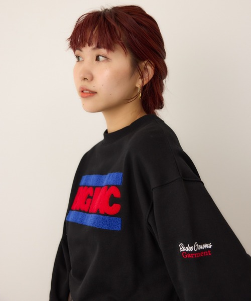 BIG MAC(ビッグマック)の「【BIG MAC】LOGO スウェットトップス(スウェット・レディース・ピンク/ブラック/オフホワイト/杢グレー・FREE)」の20枚目の写真