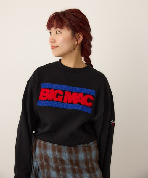 BIG MAC(ビッグマック)の「【BIG MAC】LOGO スウェットトップス(スウェット・レディース・ピンク/ブラック/オフホワイト/杢グレー・FREE)」の18枚目の写真