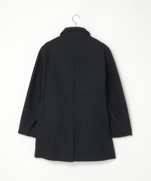 ikka（イッカ）の「メルトンステンカラーコート（ステンカラーコート・メンズ・ネイビー・XL/M/L）」の3枚目の写真