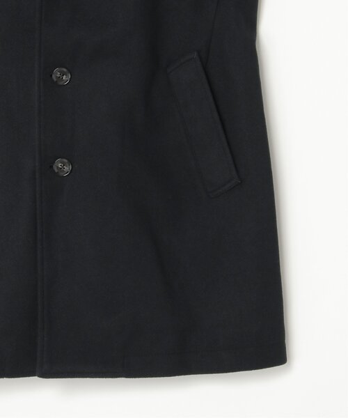 ikka（イッカ）の「メルトンステンカラーコート（ステンカラーコート・メンズ・ネイビー・XL/M/L）」の6枚目の写真