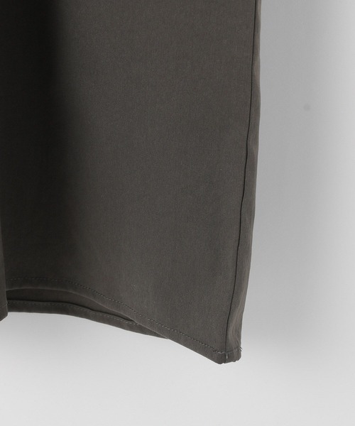 LEPSIM（レプシィム）の「ドッキングフードワンピース　147418（ワンピース・レディース・チャコールグレー/グリーン・FREE）」の6枚目の写真